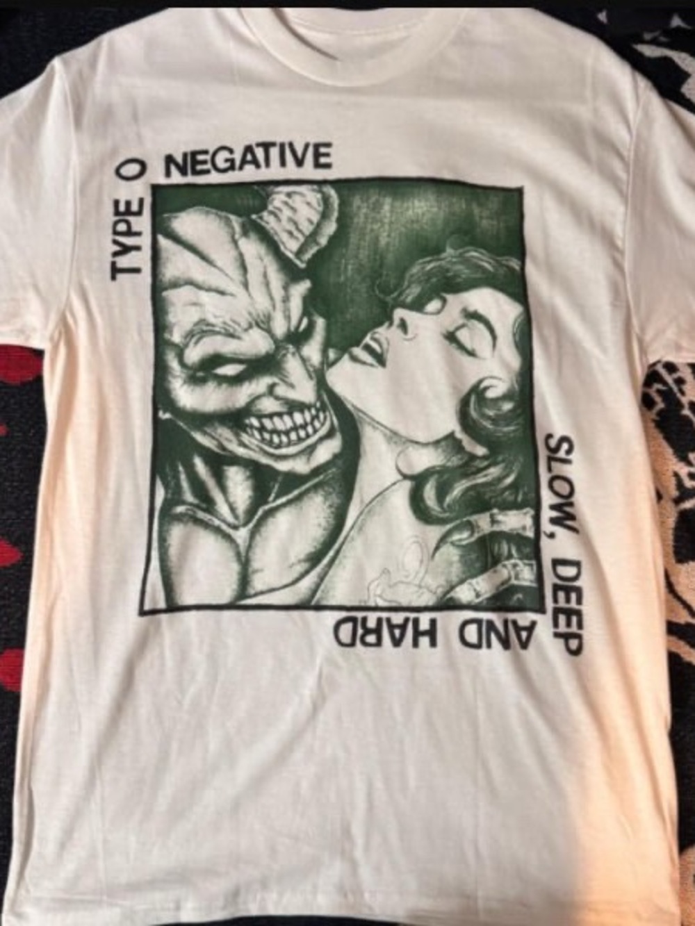 White Type O Negative T shirt